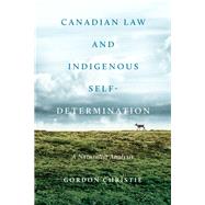 Book cover for Canadian Law and Indigenous Self-determination