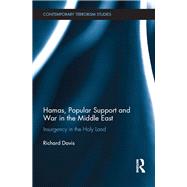 Book cover for Hamas, Popular Support and War in the Middle East: Insurgency in the Holy Land