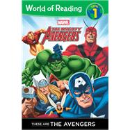 Book cover for World of Reading: These are The Avengers Level 1 Reader