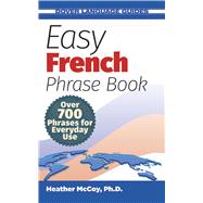 Book cover for Easy French Phrase Book NEW EDITION Over 700 Phrases for Everyday Use