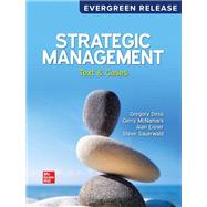 Book cover for Strategic Management: Text and Cases: 2026 Release [Rental Edition]