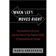 Book cover for When Left Moves Right The Decline of the Left and the Rise of the Populist Right in Postcommunist Europe
