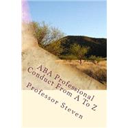 Book cover for Aba Professional Conduct from a to Z