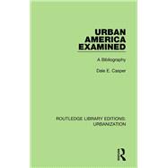 Book cover for Urban America Examined