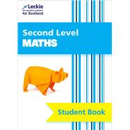 Book cover for CfE Maths Second Level Pupil Book