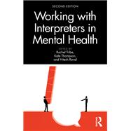 Book cover for Working with Interpreters in Mental Health