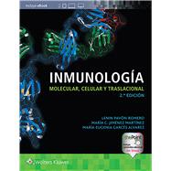 Book cover for Inmunología molecular, celular y traslacional
