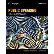 Book cover for Loose Leaf for Coopman/Lull Public Speaking: The Evolving Art