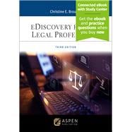 Book cover for eDiscovery for the Legal Professional [Connected eBook]