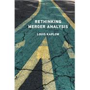 Book cover for Rethinking Merger Analysis