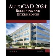Book cover for AutoCAD 2024 Beginning and Intermediate