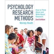 Book cover for Psychology Research Methods