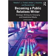 Book cover for Becoming a Public Relations Writer