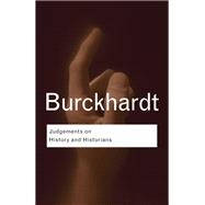 Book cover for Judgements on History and Historians