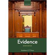 Book cover for Evidence