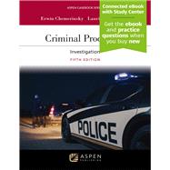 Book cover for Criminal Procedure: Investigation [Connected eBook with Study Center]