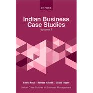 Book cover for Indian Business Case Studies Volume VII