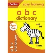 Book cover for Collins Easy Learning – Picture Dictionary Ages 3 to 4