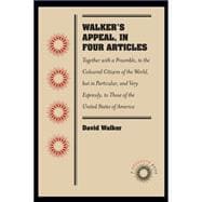 Book cover for Walker's Appeal, in Four Articles