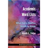 Book cover for Academic Word Lists