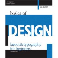 Book cover for Basics of Design Layout & Typography for Beginners