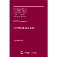 Book cover for Constitutional Law: 2019 Supplement (Supplements)