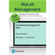 Book cover for MyLab Management with Pearson eText Access Code for Developing Management Skills
