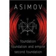 Book cover for Foundation 3-Book Boxed Set Foundation, Foundation and Empire, Second Foundation
