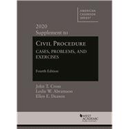 Book cover for Civil Procedure: Cases, Problems and Exercises, 4th, 2020 Supplement