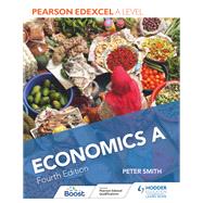 Book cover for Pearson Edexcel A level Economics A Fourth Edition