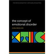 Book cover for The Concept of Emotional Disorder