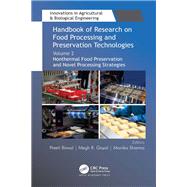 Book cover for Handbook of Research on Food Processing and Preservation Technologies