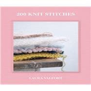 Book cover for 200 Knit Stitches