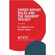 Book cover for Expert Report Rules and the Daubert Trilogy
