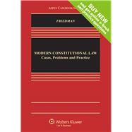 Book cover for Modern Constitutional Law Cases, Problems and Practice