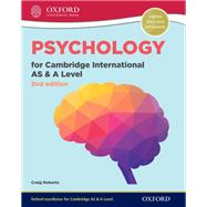 Book cover for Psychology for Cambridge International AS and A Level Student Book For the 9990 syllabus