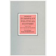 Book cover for Sources in European Political History