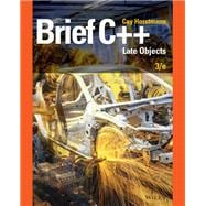 Book cover for Brief C++ Late Objects