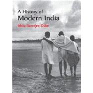 Book cover for A History of Modern India