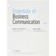 Book cover for Bundle: Essentials of Business Communication, Loose-Leaf Version, 10th + Premium Website, 1 term (6 months) Printed Access Card + MindTap Business Communication