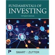 Book cover for Fundamentals of Investing