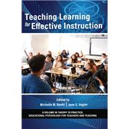 Book cover for Teaching Learning for Effective Instruction
