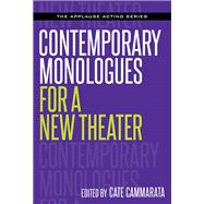 Book cover for Contemporary Monologues for a New Theater