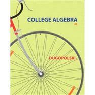 Book cover for College Algebra, Books a la Carte Edition