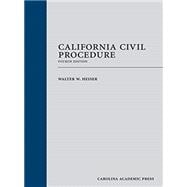 Book cover for California Civil Procedure