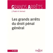 Book cover for Les grands arrêts du droit pénal général - 12e ed.