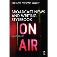 Book cover for BROADCAST NEWS+WRITING STYLEBOOK