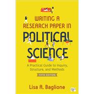 Book cover for Writing a Research Paper in Political Science