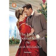 Book cover for The Lady's Snowbound Scandal