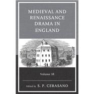 Book cover for Medieval and Renaissance Drama in England
